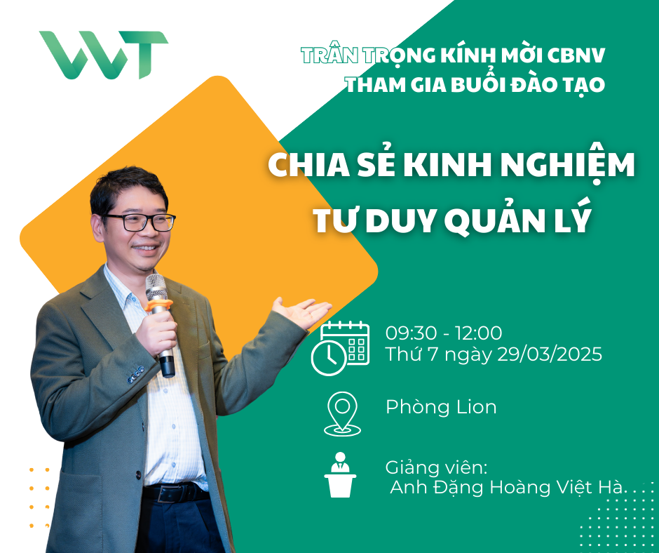 ĐÀO TẠO QUẢN LÝ TẠI VVT